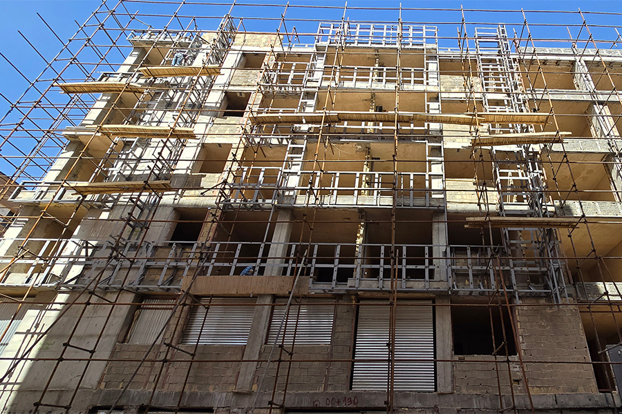 اجرای-نمای-ضلع-جنوبی-/-بلوک-13